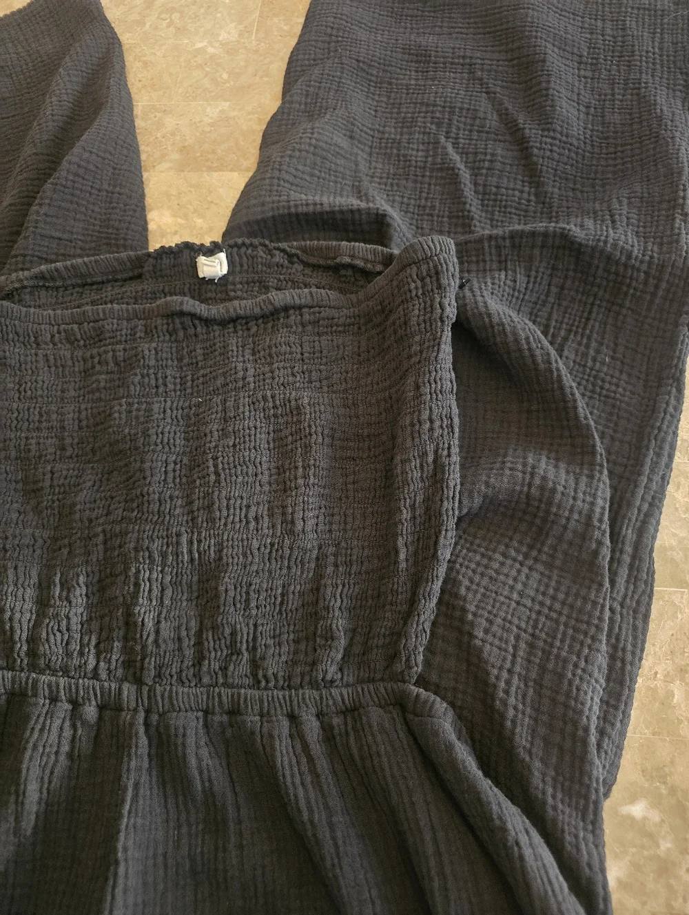 AERIE Size Xl Strapless Wide-Leg Jumpsuit - Picture 5 of 5